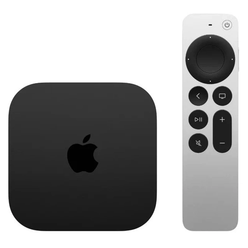 پخش کننده خانگی اپل مدل Apple TV 4K WiFi+Ethernet نسل ششم – 32 گیگابایت (استوک)