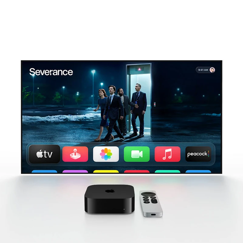 پخش کننده خانگی اپل مدل Apple TV 4K WiFi+Ethernet نسل ششم – 32 گیگابایت (استوک) - Thumbnail 2