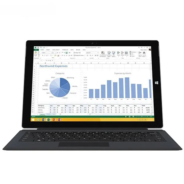 تبلت مایکروسافت سرفیس پرو 3 12 اینچ (استوک) Surface Pro 3 | 4GB RAM | 128GB | I5 - Thumbnail 1